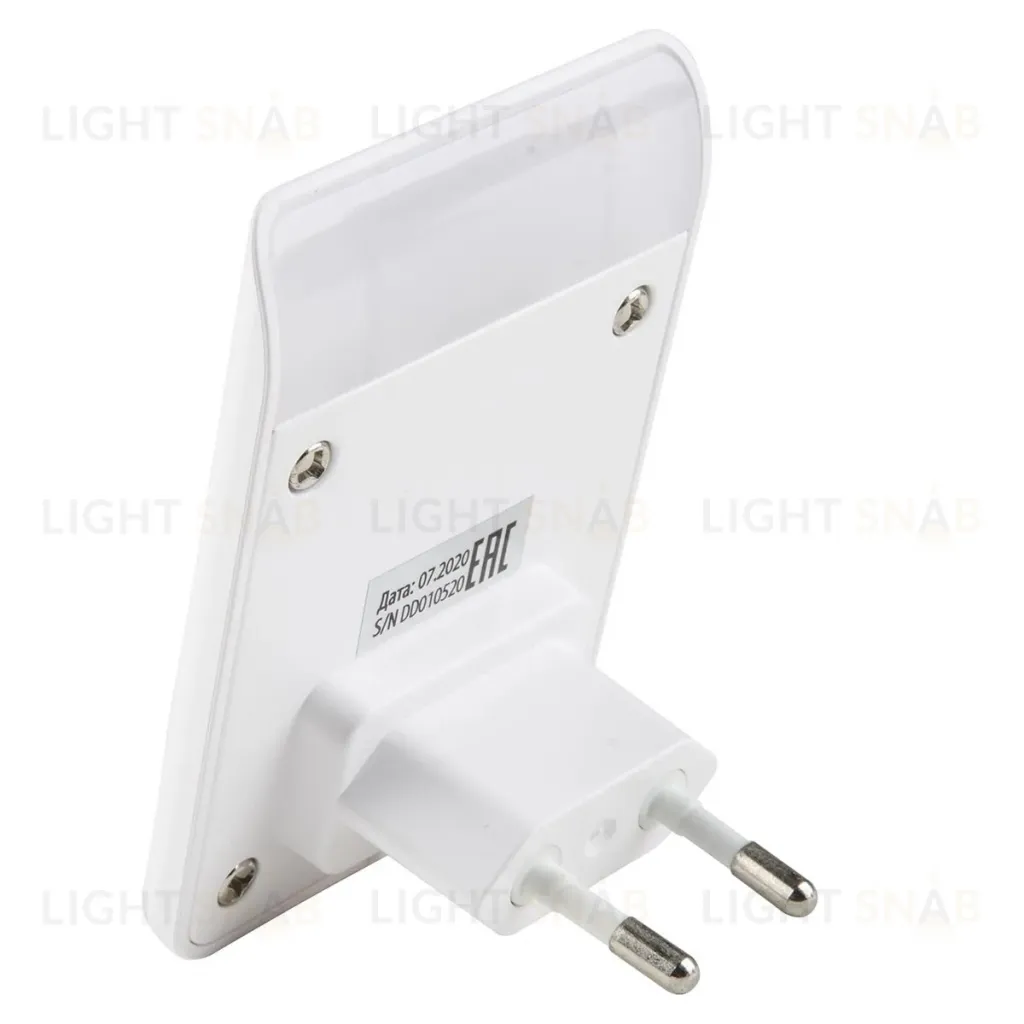 Светильник-ночник Uniel DTL-320 Прямоугольник/White/Sensor UL-00007221 DTL-320 Прямоугольник/White/Sensor