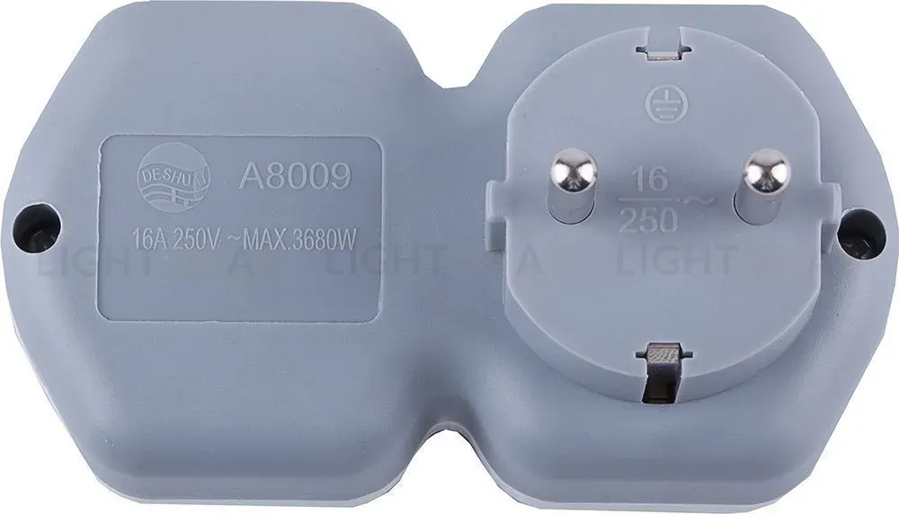 Разветвитель сетевой 2-местный Stekker 32870 32870