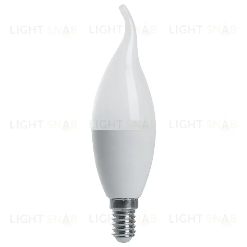 Лампа светодиодная Feron LB-970 Свеча на ветру E14 13W 6400K 38114 38114