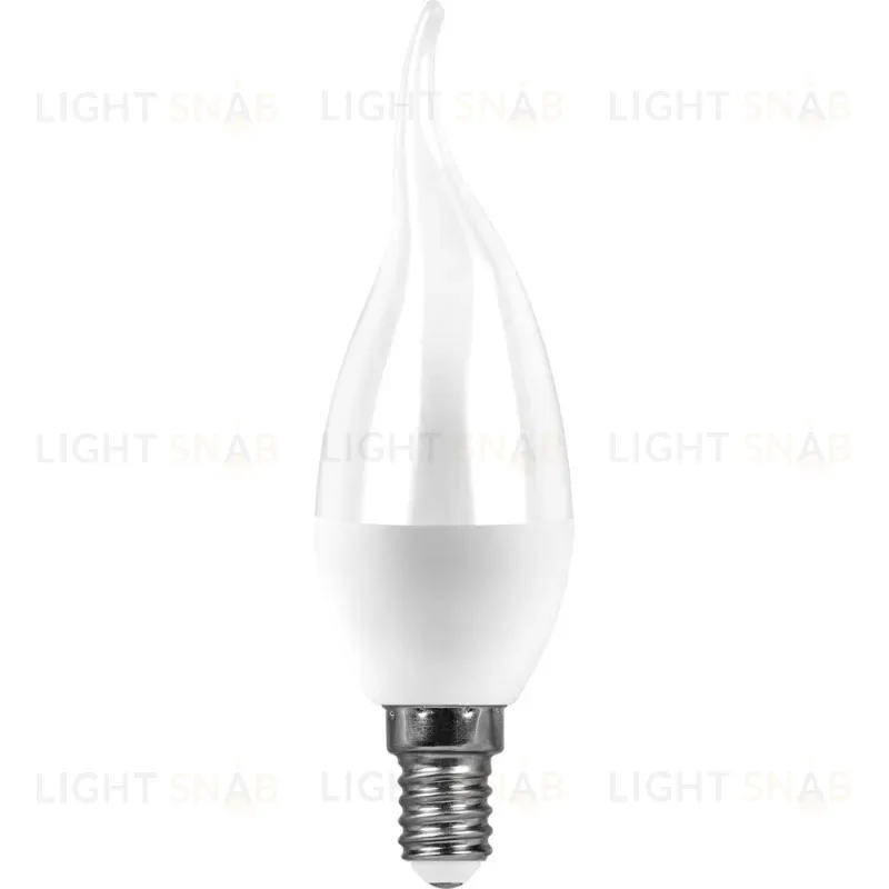 Лампа светодиодная Feron LB-97 Свеча на ветру E14 7W 6400K 38135 38135