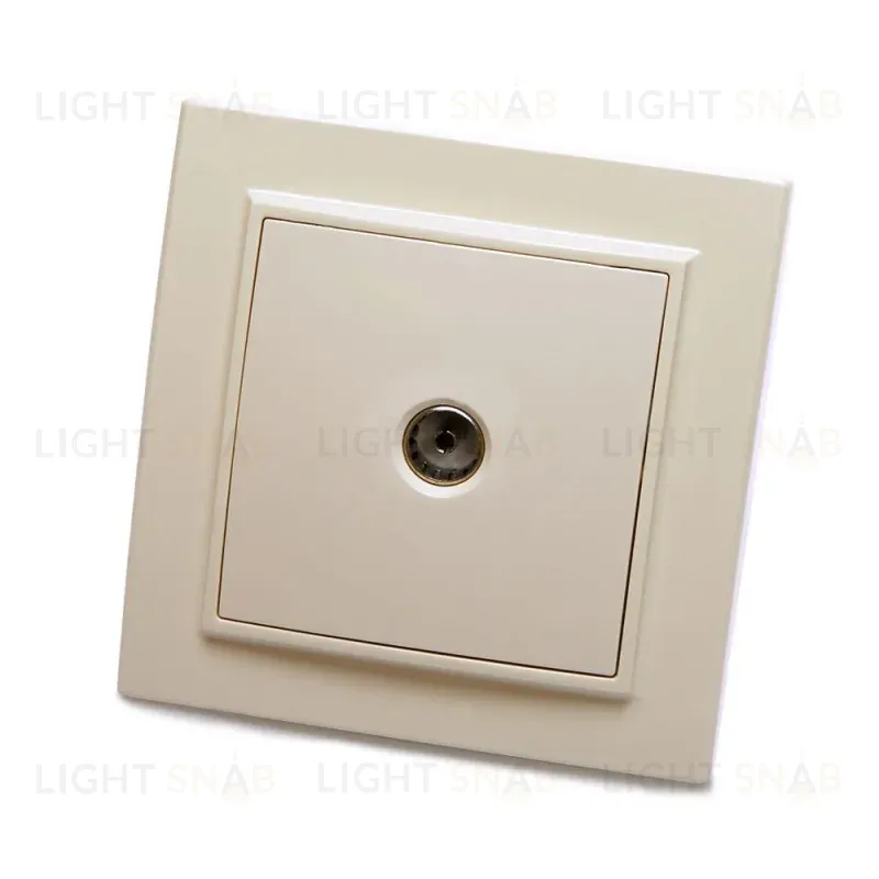 Розетка телевизионная 1-местная Stekker PST00-9008-02 75 39234 39234