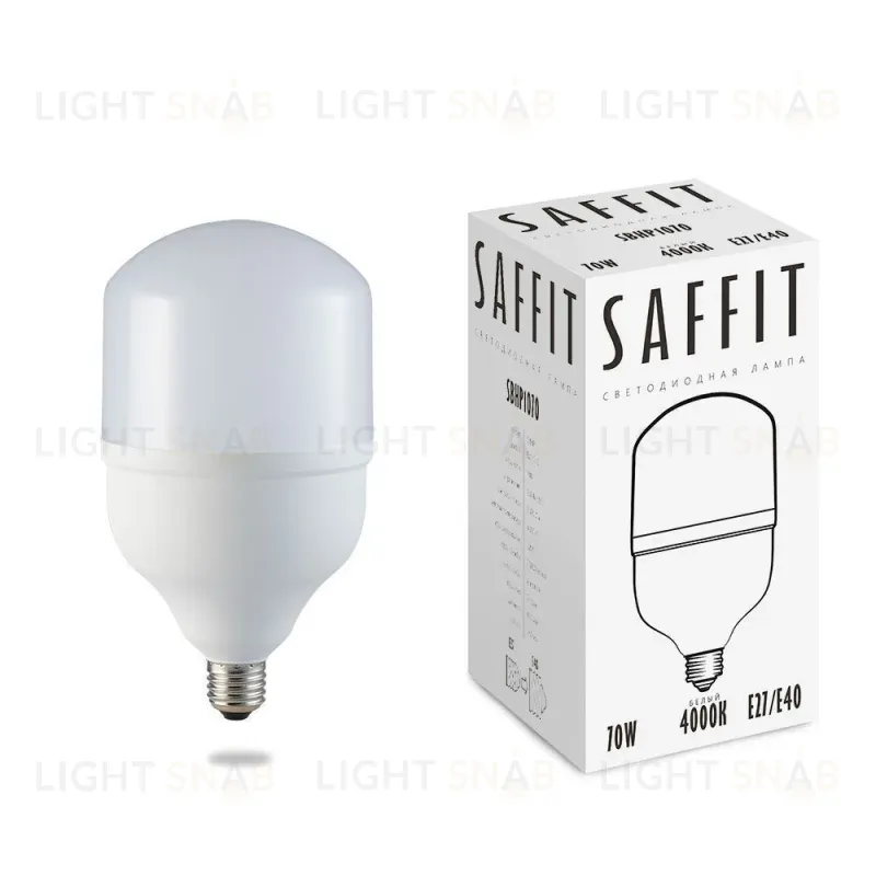 Лампа светодиодная Saffit SBHP1070 E27-E40 70W 4000K 55098 55098