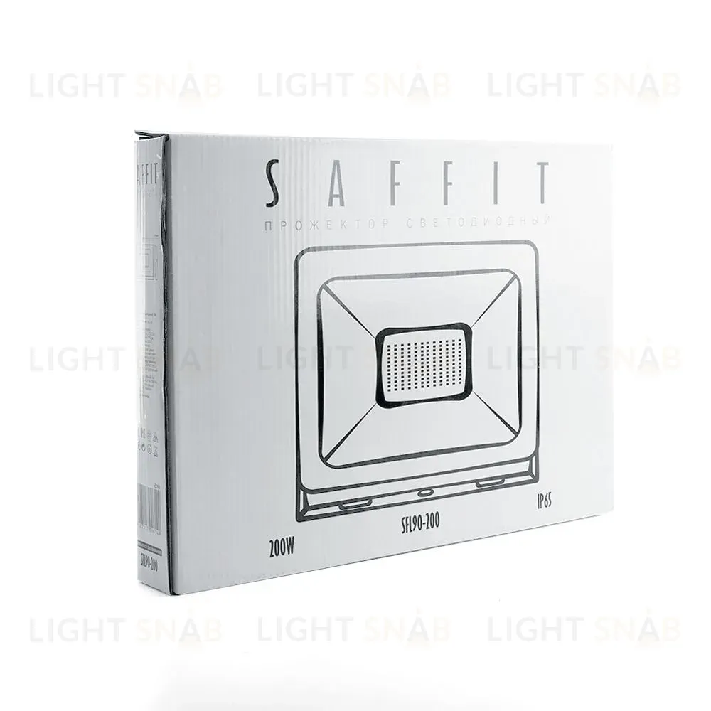 Светодиодный прожектор Saffit SFL90-200 IP65 200W 6400K 55168 55168