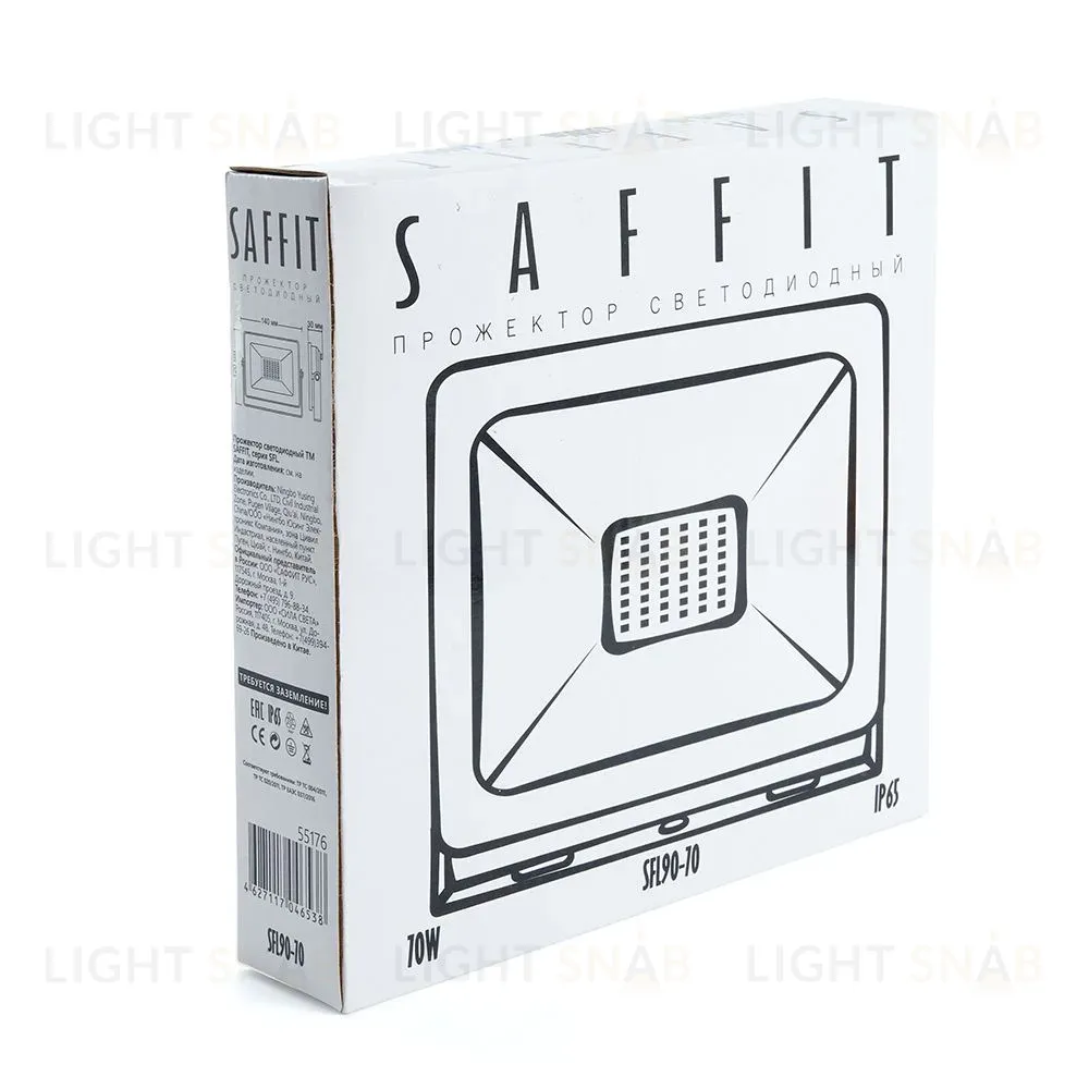 Светодиодный прожектор Saffit SFL90-70 IP65 70W 6400K 55176 55176
