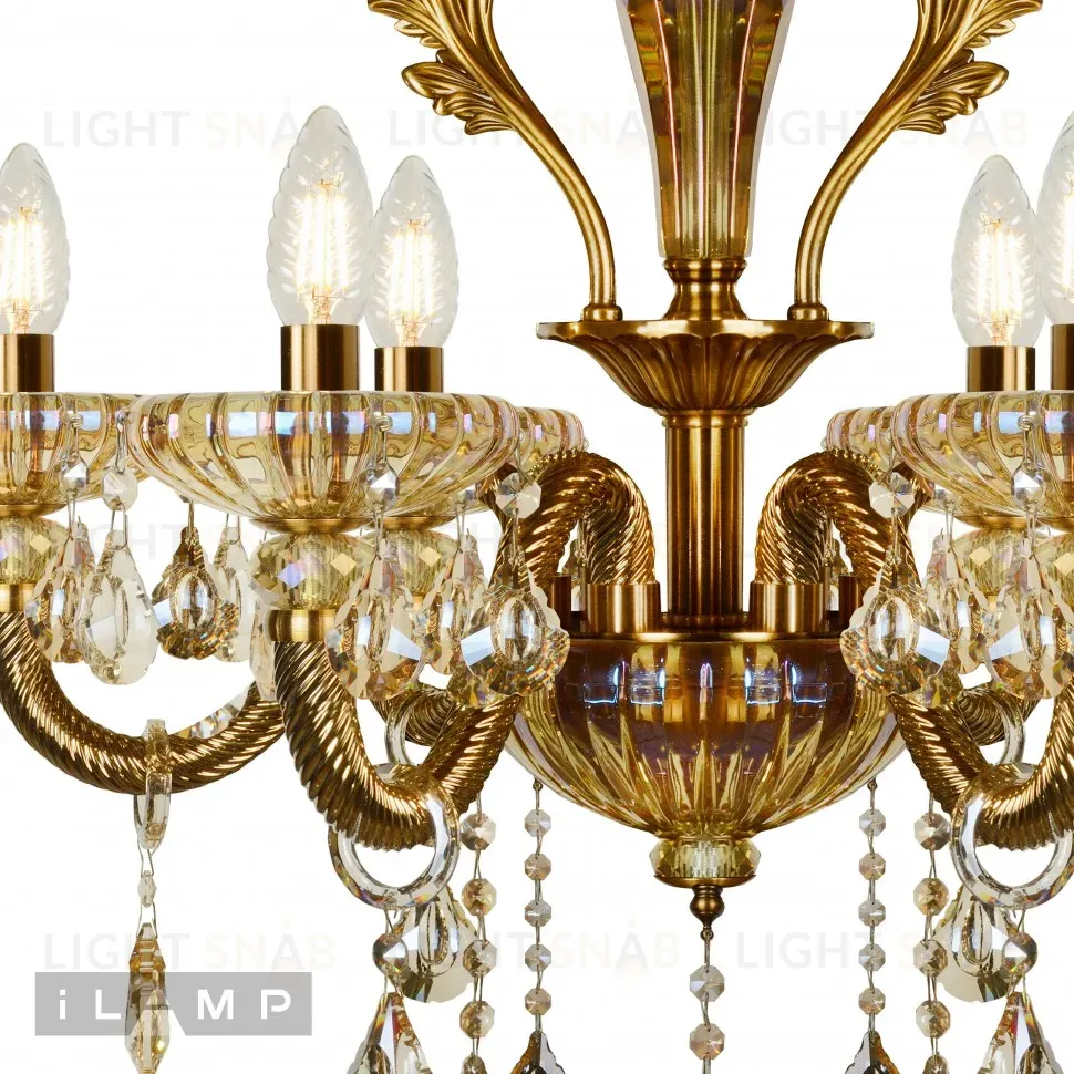 Подвесная люстра iLamp Asia 81069-6 BR 81069-6 BR