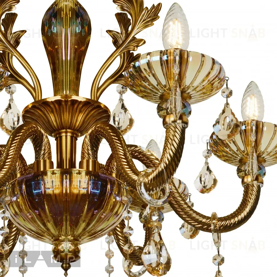 Подвесная люстра iLamp Asia 81069-6 BR 81069-6 BR