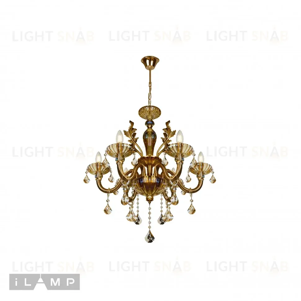 Подвесная люстра iLamp Asia 81069-6 BR 81069-6 BR