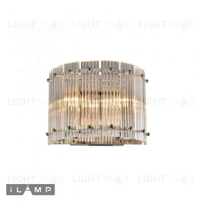 Настенный светильник iLamp Silverstone W9503-2 Nickel W9503-2 NIC