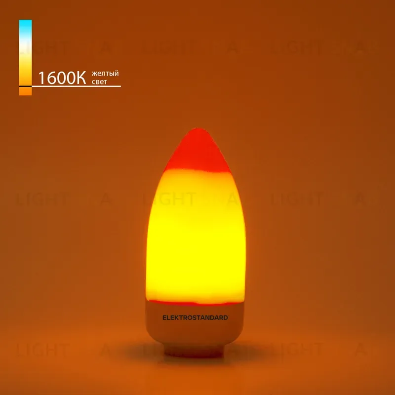 Светодиодная лампа Elektrostandard свеча матовая E14 3W 1600K 4690389174278 4690389174278