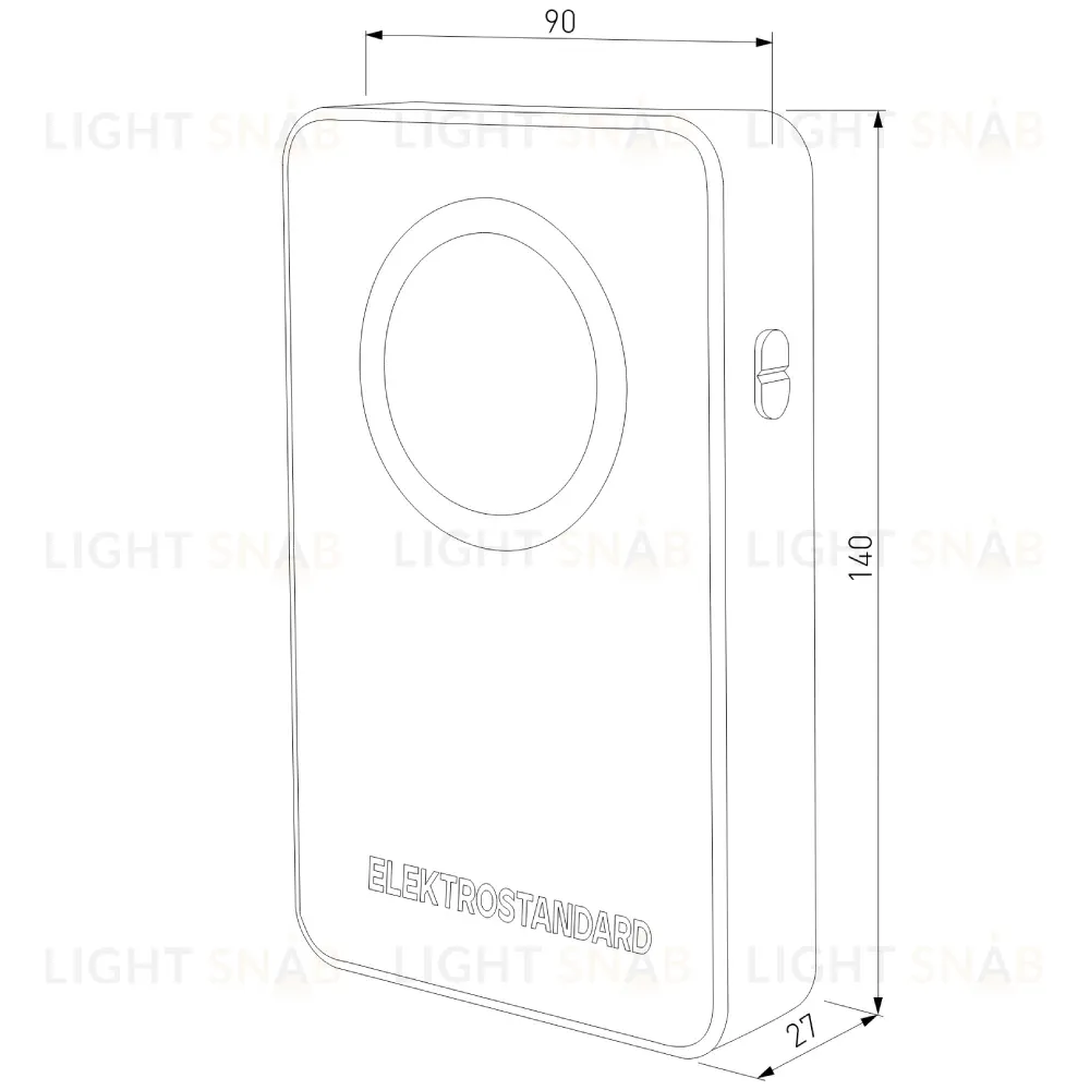 Дверной звонок Elektrostandard DBQ27 4690389175626 4690389175626