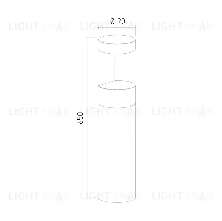 Ландшафтный светильник Elektrostandard Nimbus 35126/F серый 4690389175046 4690389175046