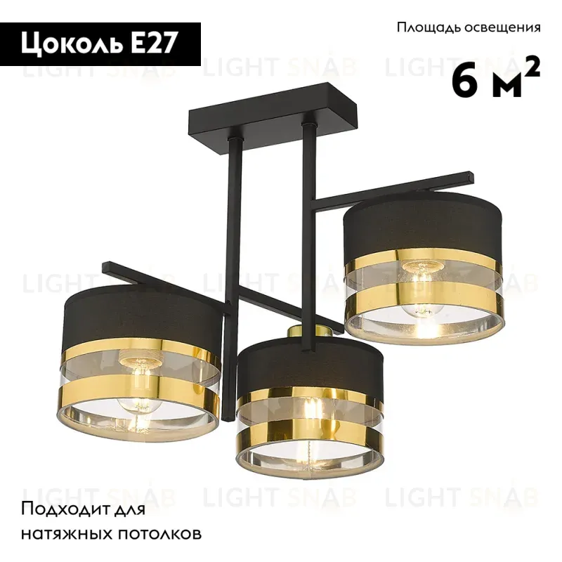 Потолочная люстра Velante 294-307-03 294-307-03