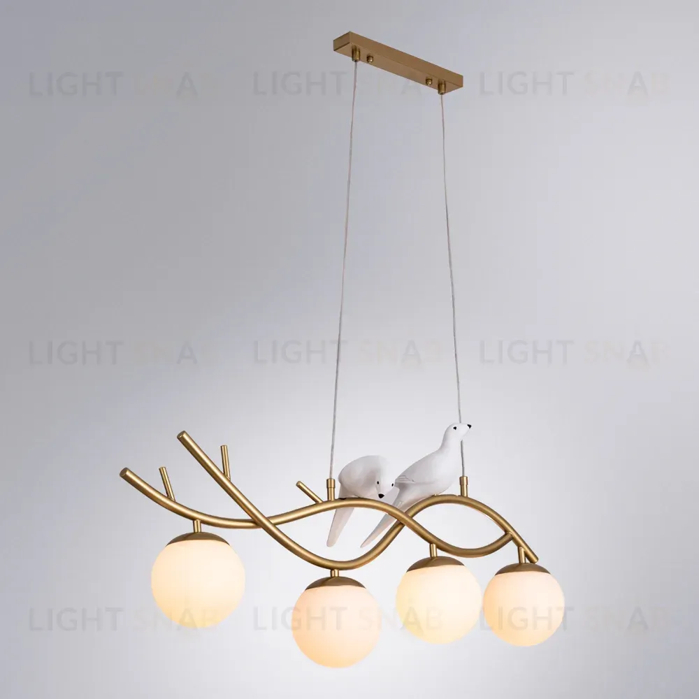 Подвесная люстра Arte Lamp Eltanin A3422SP-4GO A3422SP-4GO