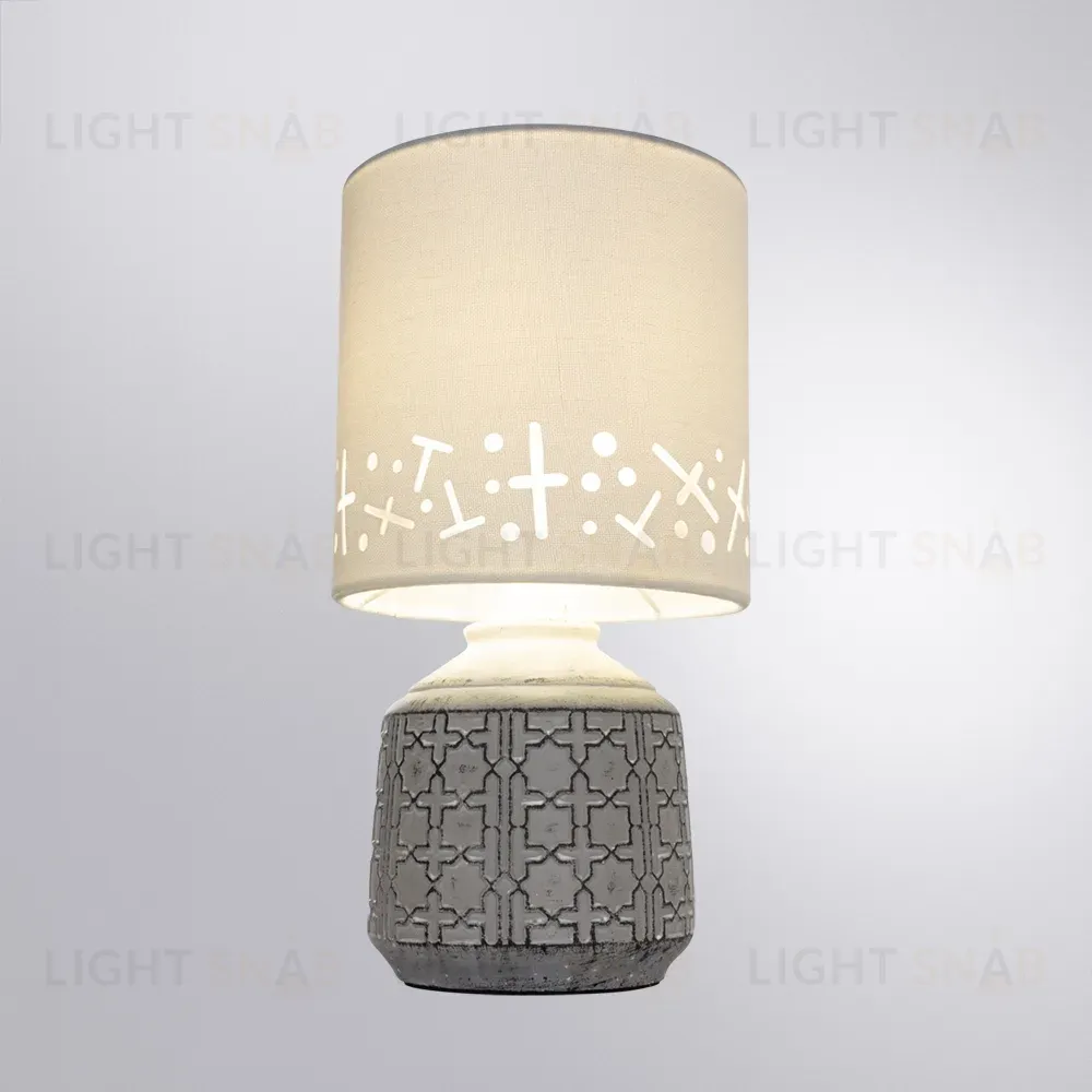 Настольная лампа Arte Lamp Bunda A4007LT-1GY A4007LT-1GY