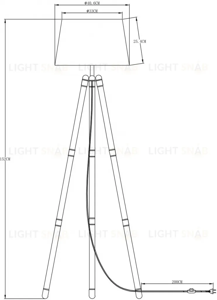 Торшер Arte Lamp Wasat A4023PN-1CC A4023PN-1CC