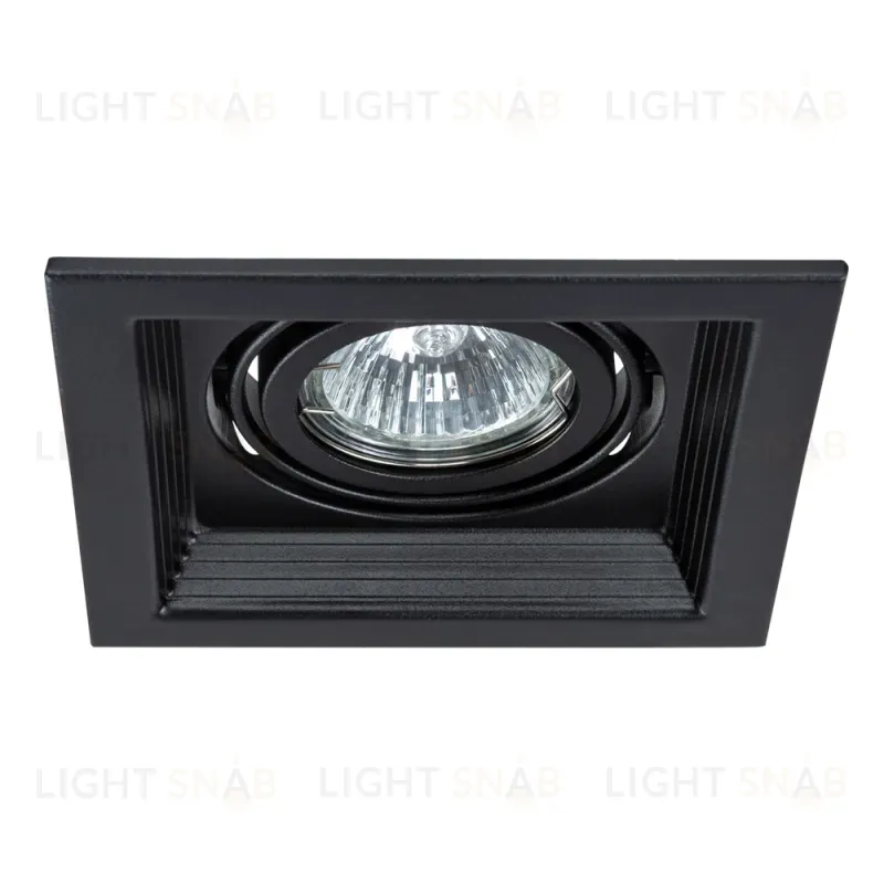 Встраиваемый светильник Arte Lamp Canis A6661PL-1BK A6661PL-1BK
