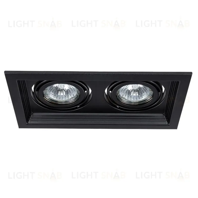 Встраиваемый светильник Arte Lamp Canis A6661PL-2BK A6661PL-2BK