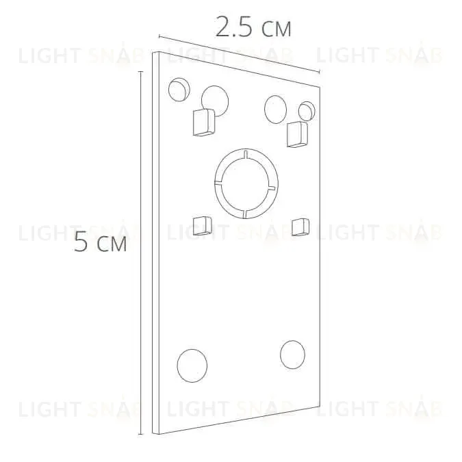 Коннектор-заглушка Arte Lamp Linea-Accessories A482006 A482006