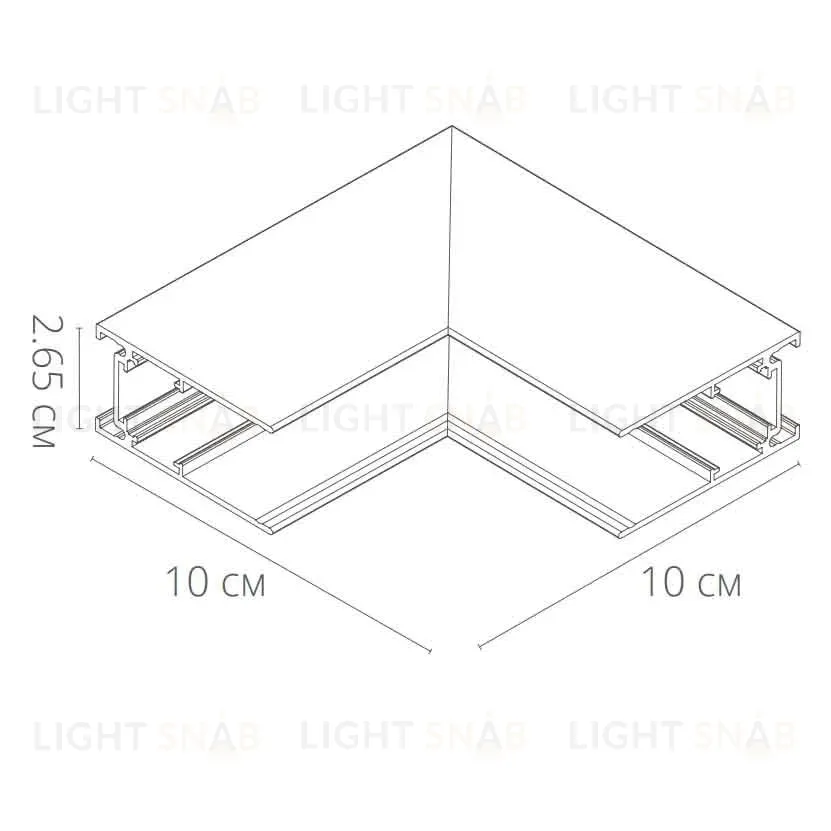 Коннектор для шинопровода Arte Lamp Linea-Accessories A480806 A480806