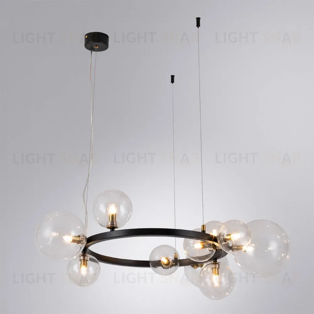 Подвесная люстра Arte Lamp Vincent A7790SP-10BK A7790SP-10BK