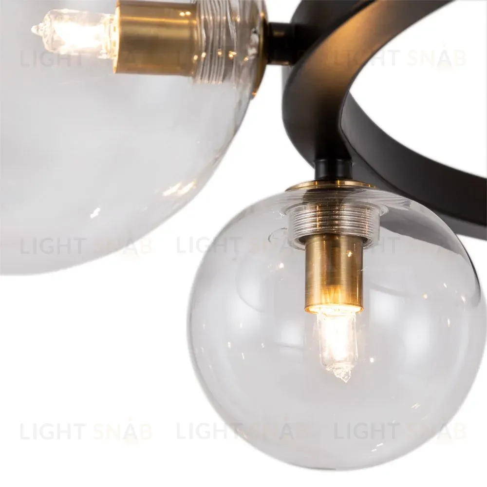 Подвесная люстра Arte Lamp Vincent A7790SP-10BK A7790SP-10BK