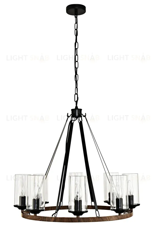 Подвесная люстра Arte Lamp Dalim A7014SP-8BK A7014SP-8BK