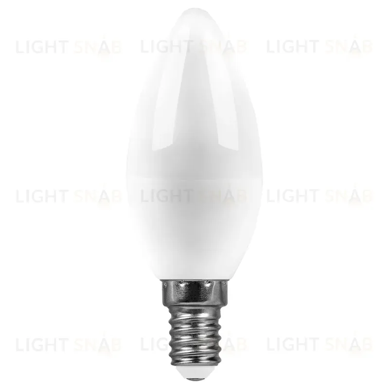 Лампа светодиодная Feron E14 15W 2700K свеча SBC3715 55203 55203