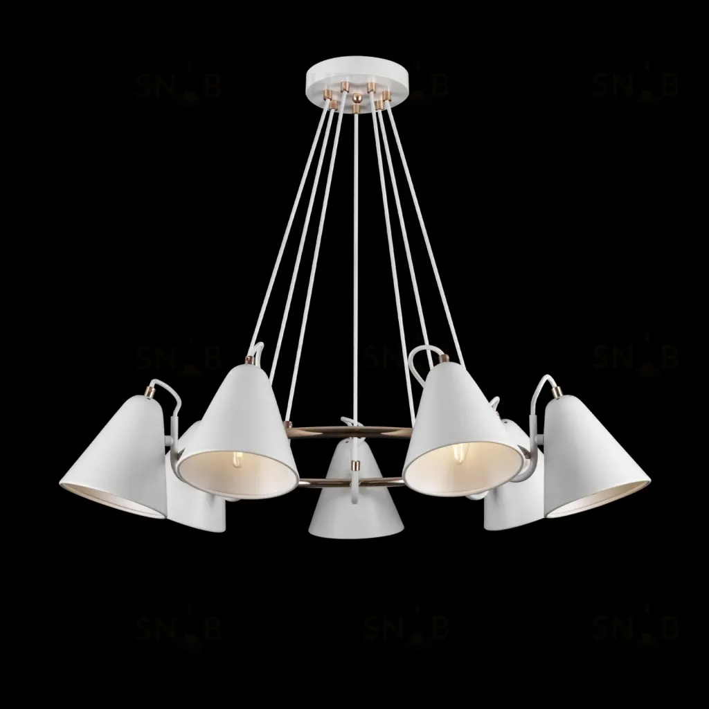 Подвесная люстра Freya Falke FR8001PL-07WG FR8001PL-07WG