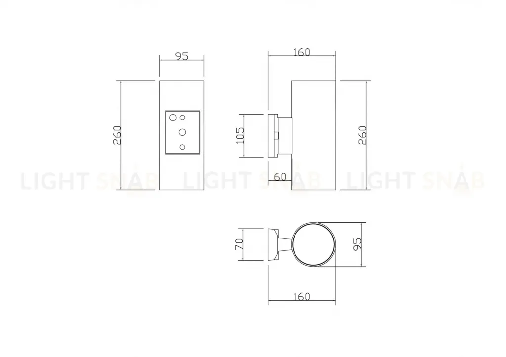 Уличный настенный светильник Maytoni Rando O419WL-02GR O419WL-02GR