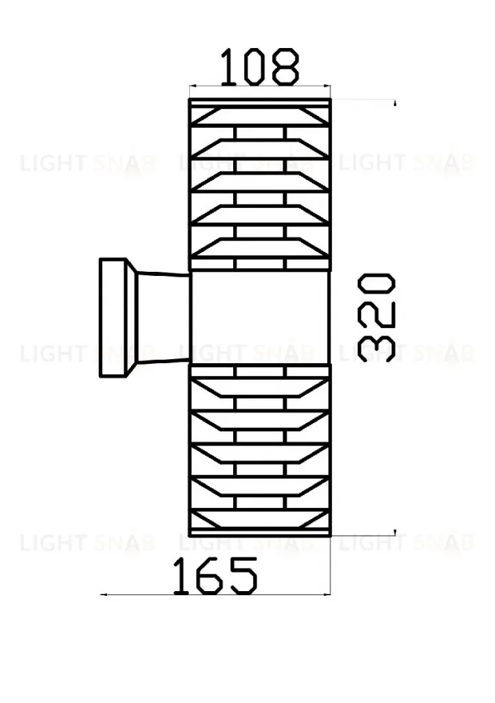 Уличный настенный светильник Maytoni Bronx O576WL-02GR O576WL-02GR