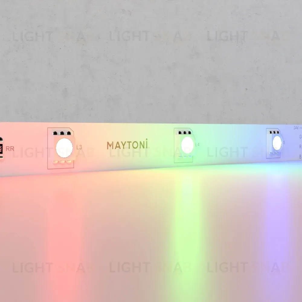 Светодиодная лента Maytoni Technical 24В 5050 7,2Вт/м RGB IP20 10166 10166