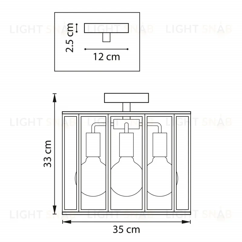 Потолочная люстра Lightstar Genni 798237 798237