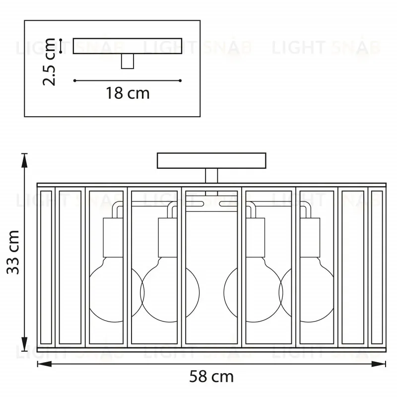 Потолочная люстра Lightstar Genni 798287 798287