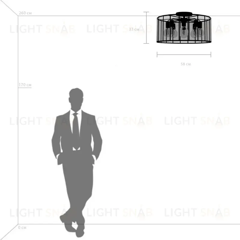 Потолочная люстра Lightstar Genni 798287 798287