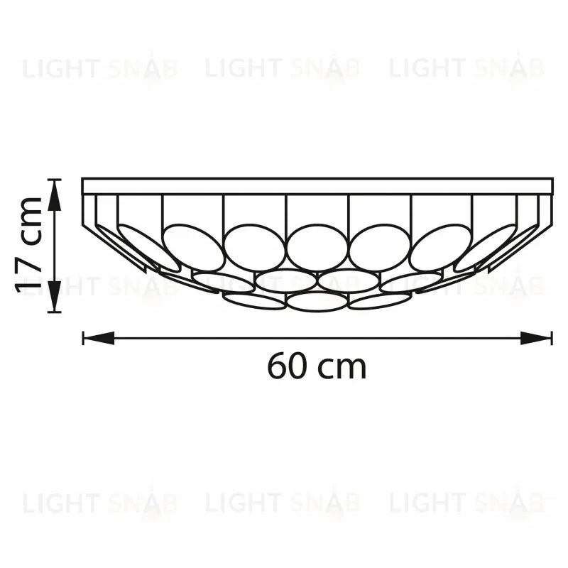 Потолочная люстра Lightstar Siena 720407 720407