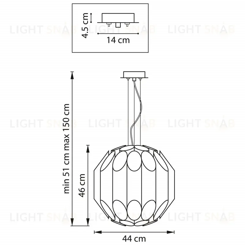 Подвесная люстра Lightstar Siena 720442 720442