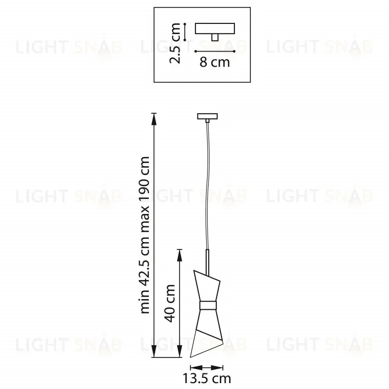 Подвесной светильник Lightstar Strato 817012 817012
