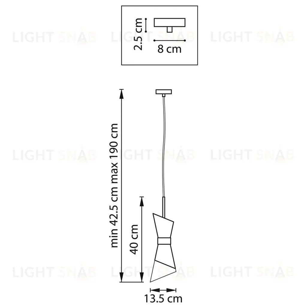 Подвесной светильник Lightstar Strato 817014 817014