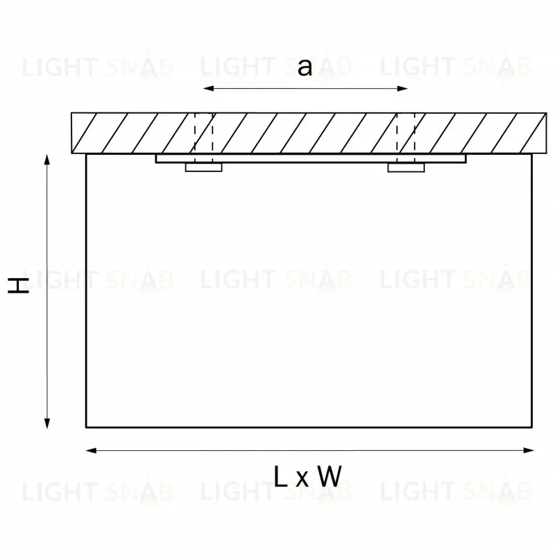 Накладной светильник Lightstar Rullo 214866 214866