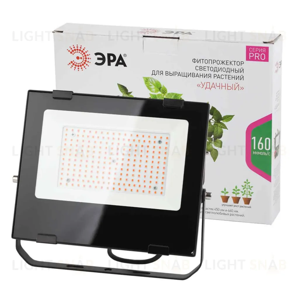 Фитопрожектор для растений ЭРА FITO-100W-RB-LED Б0046369 Б0046369