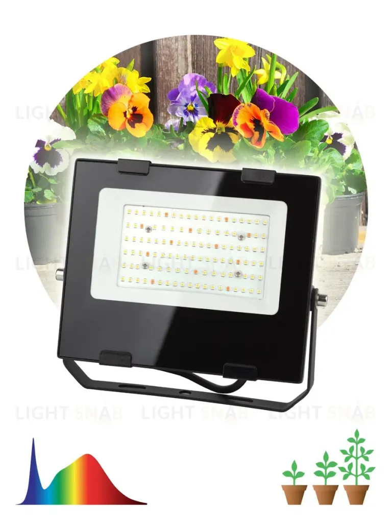 Фитопрожектор для растений ЭРА FITO-50W-Ra90-LED Б0047875 Б0047875
