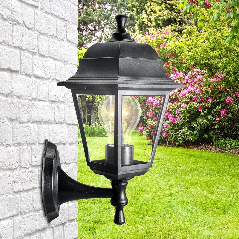 Уличный настенный светильник ЭРА НБУ 04-60-001 черный Б0048111 Б0048111
