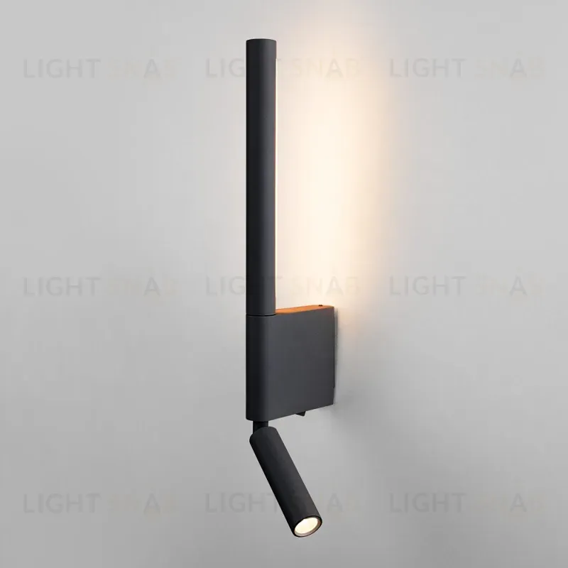 Настенный светодиодный светильник Elektrostandard Sarca 4690389180583 40111/LED черный a057584 4690389180583