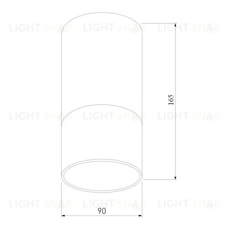 Уличный потолочный светильник Elektrostandard Light LED 4690389177910 4690389177910