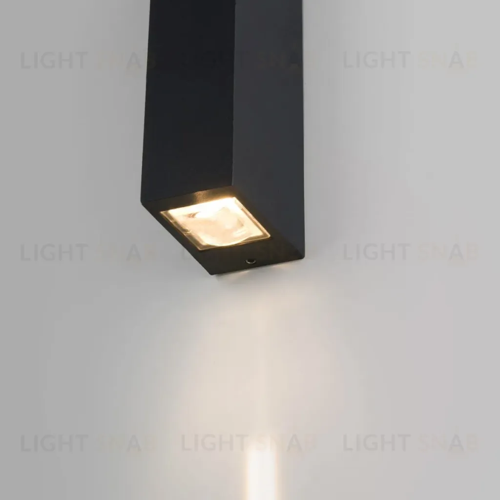 Уличный настенный светильник Elektrostandard Blaze 35136/W черный 4690389179198 a057050 4690389179198