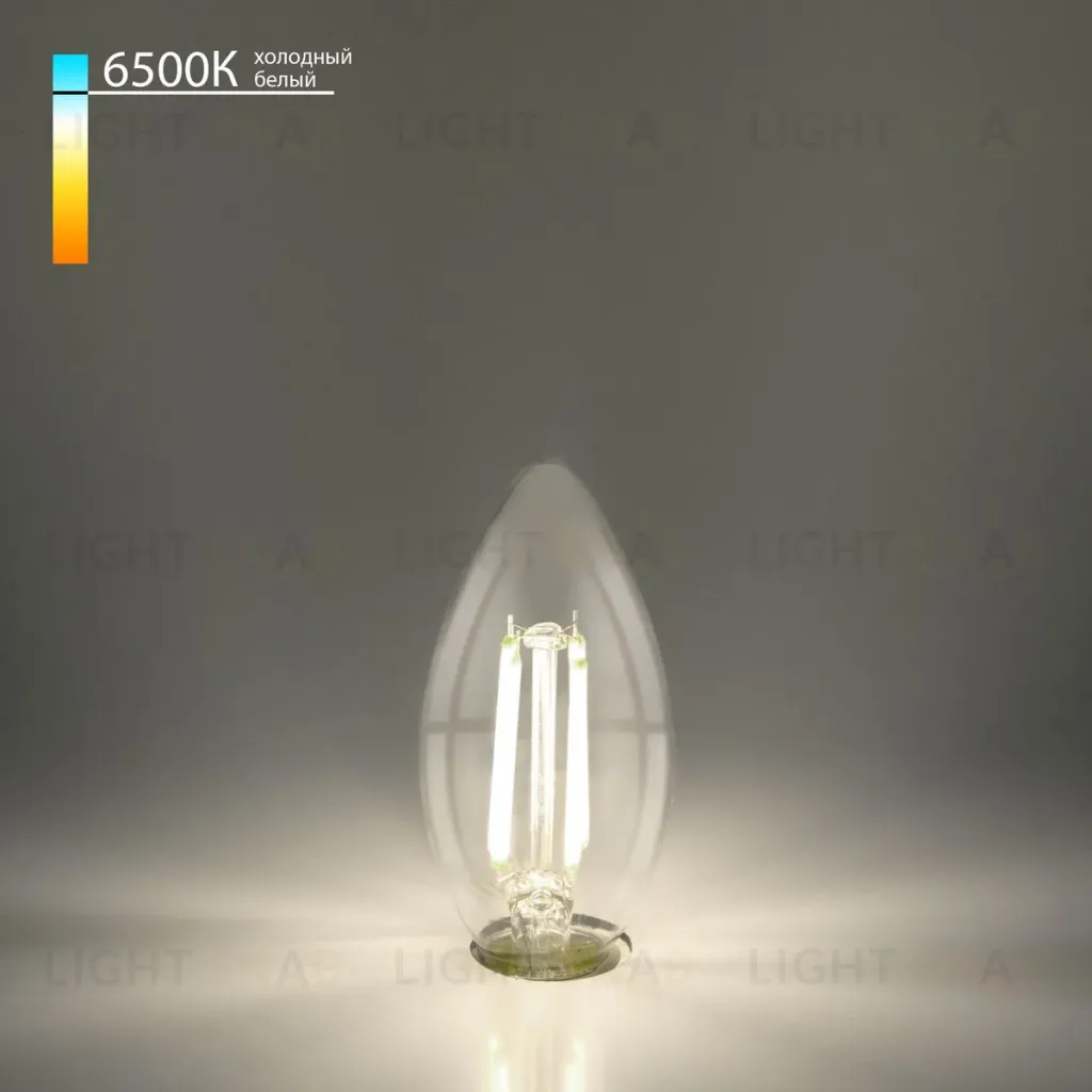 Филаментная светодиодная лампа Elektrostandard Свеча F E27 9W 6500K 4690389175350 4690389175350