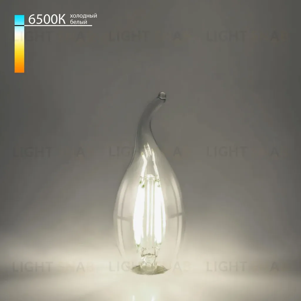 Филаментная светодиодная лампа Elektrostandard Свеча на ветру E14 9W 6500K 4690389175312 4690389175312