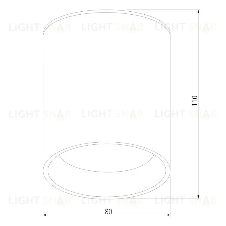 Уличный потолочный светильник Elektrostandard Light LED 4690389176968 4690389176968