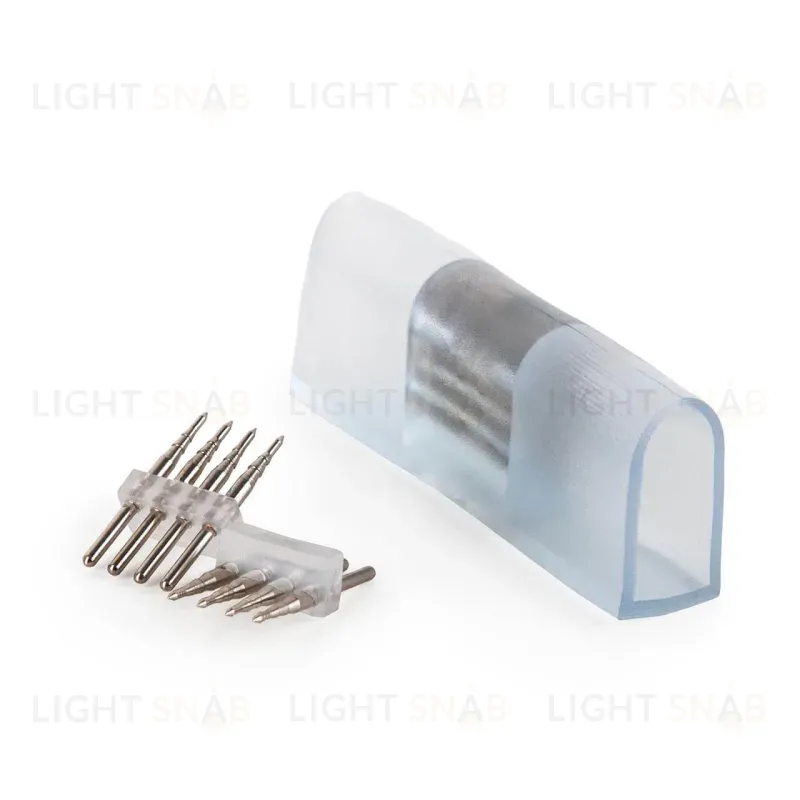 Переходник для одностороннего неона LS001 220V 5050 RGB (10 шт) Elektrostandard 4690389135057 4690389135057