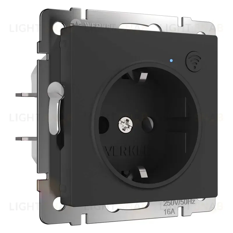 Розетка Wi-Fi Werkel черный матовый W1171608 4690389176098 4690389176098